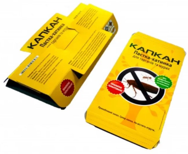 Капкан - липучка для тараканов и муравьев Днепр - изображение 2