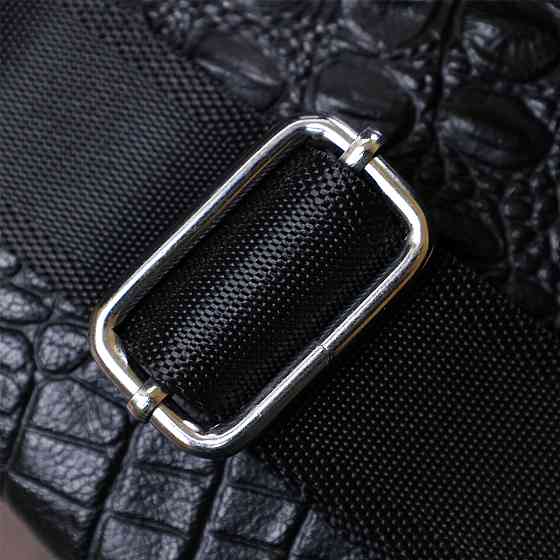 Мужская сумка из натуральной кожи через плечо Vintage 20489 Черный Киев