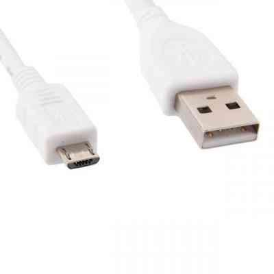 Дата кабель USB 2.0 Micro 5P to AM 0.5m Cablexpert (CCP-mUSB2-AMBM-W-0.5M) Винница