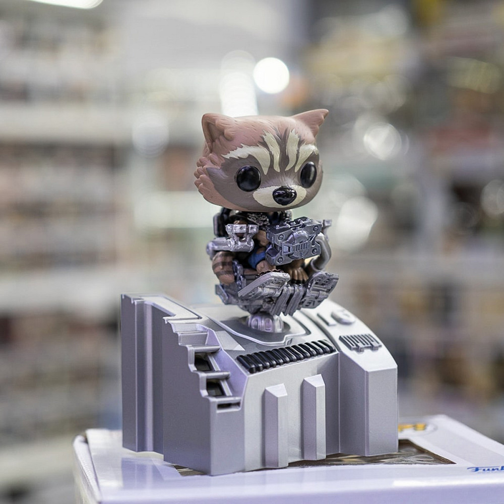 Ігрова фігурка Funko Pop! серії GOTG - Ракета на кораблі Днепр - изображение 3