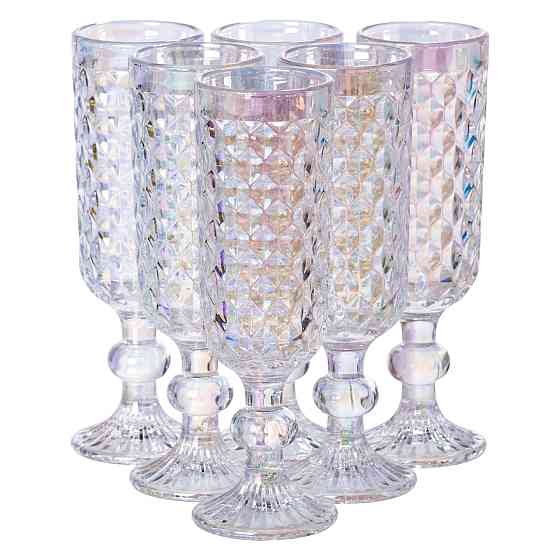 Набір бокалів для шампанського 6 шт. Хамелеон Київ