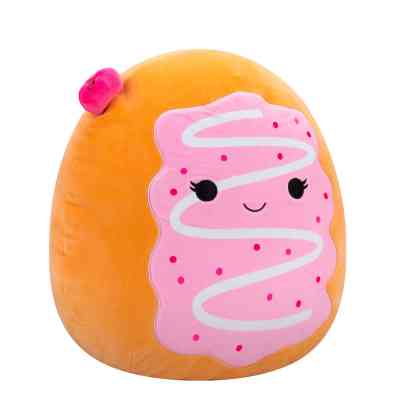 Мягкая игрушка Squishmallows Вишневый пончик Перл 36 см (SQCR06742) Винница