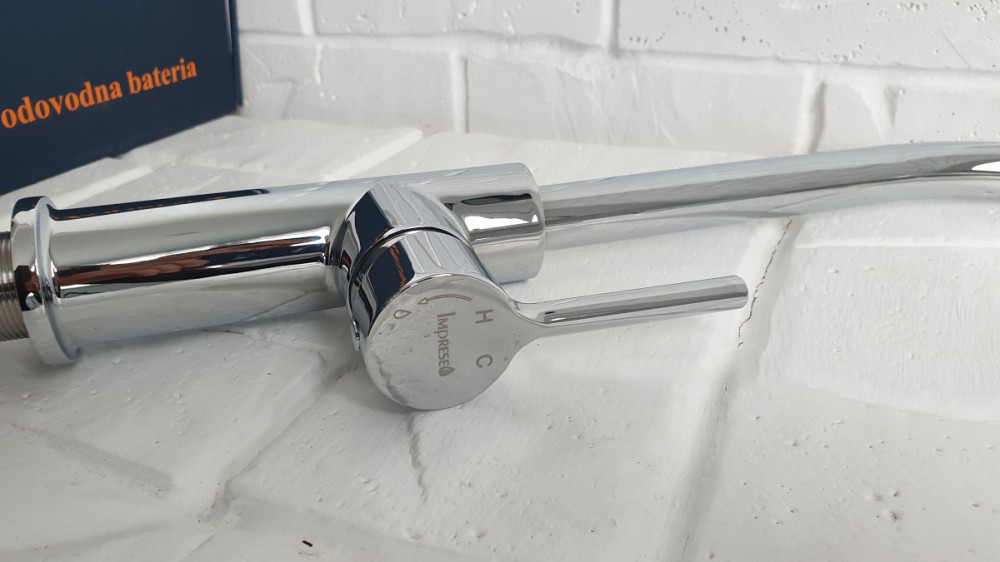 Змішувач для кухні з підключенням питної води IMPRESE PIVOT WD f03408501WD Київ - фото 4