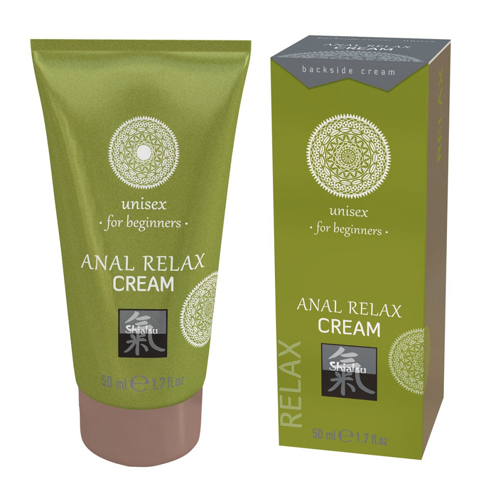 Крем анальный расслабляющий SHIATSU Anal Relax Cream, 50 мл Sex Aura Киев - изображение 1