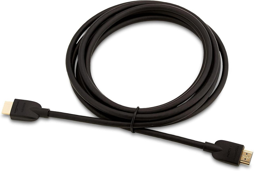 Кабель Amazon Basics HDMI-A HDMI-A 3 м чёрный CL3 HDMI 2.0 10.2Gbps Ethernet для TV/PS4/Xbox Киев - изображение 3