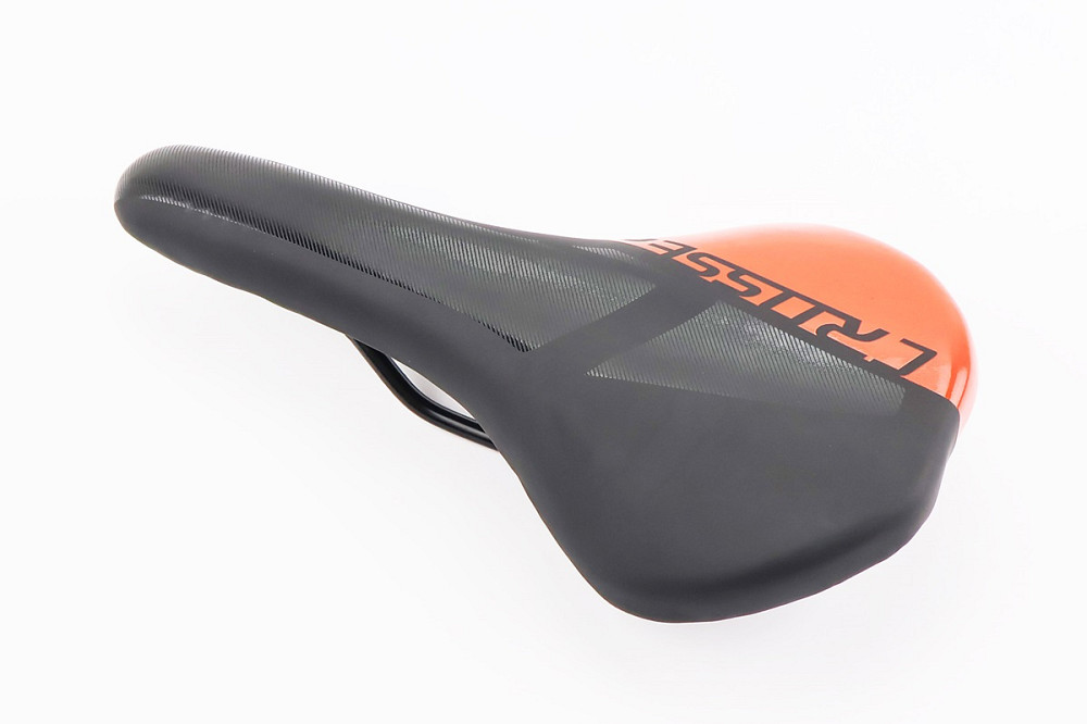 Сидіння MTB 275x130мм CIONLLI, чорно-червоне Київ - фото 1