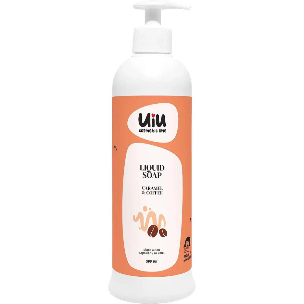 Рідке мило Карамель&Кава UIU DeLaMark 300 мл Київ - фото 1