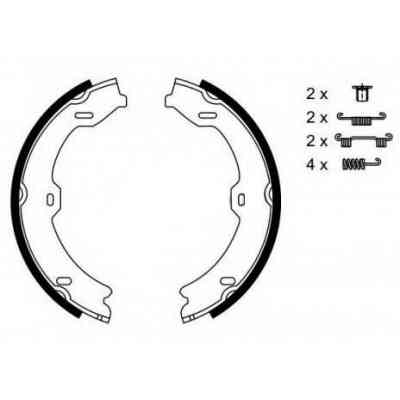 Тормозные колодки Bosch 0 986 487 724 Винница