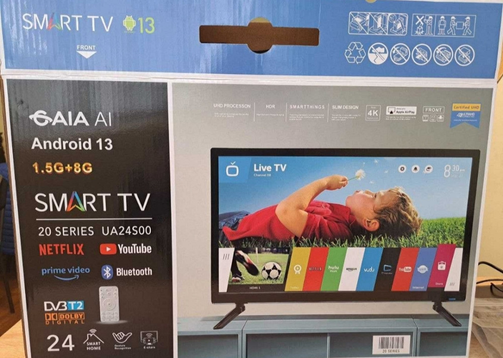 Розпродаж телевізор 24 дюйми Samsung SMART TV Wi-Fi + T2 Київ - фото 1