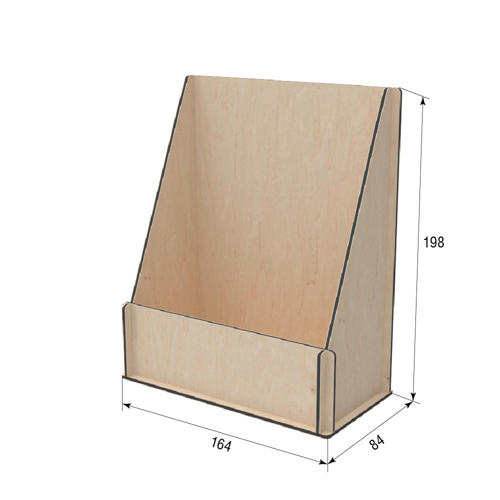 Коробка EKOSTAR з фанери 164х84х198 Київ - фото 3
