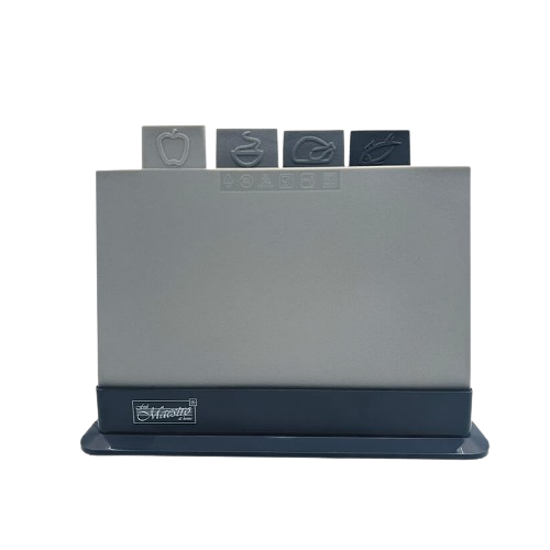 Набір дошок кухонних (4 дошки + підставка) пластик MR-1787 Maestro Житомир - изображение 3