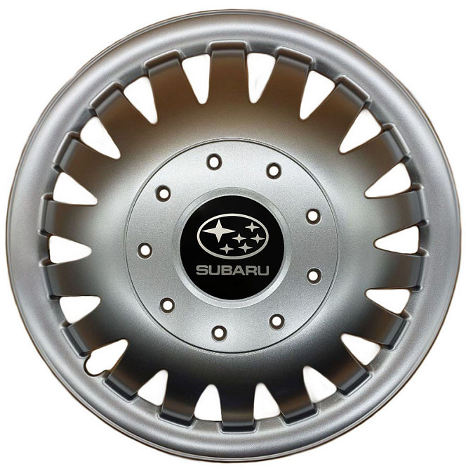 Автомобільні модельні ковпаки R15 Subaru 320 4шт, SJS, сріблясті Вінниця - фото 1