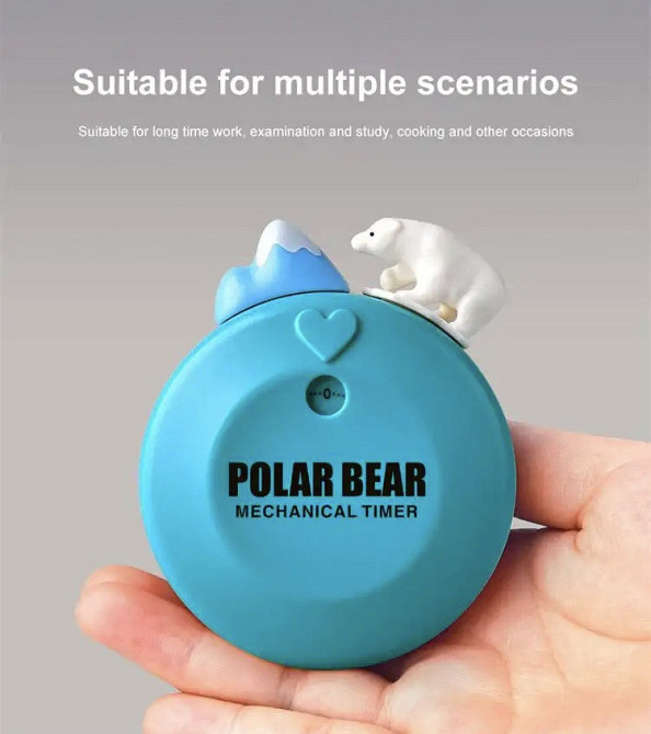 Кухонный механически таймер обратного отсчета, 