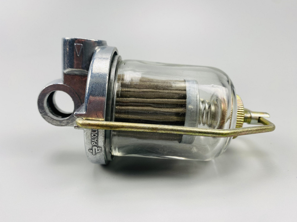 Фільтр універсальний багаторазовий скляна колба кріплення М14х1.5 змінний елемент всередині нержавіюча сталь Мукачево - фото 4