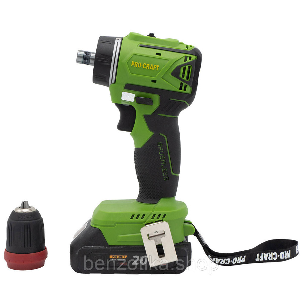 Шуруповерт Procraft PA18LiN DFR (з 1 акб та зп) Киев - изображение 2