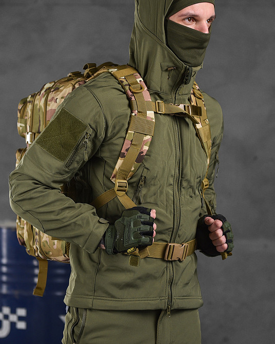 Тактический штурмовой рюкзак мультикам U.S.A 45 L Одесса - изображение 17