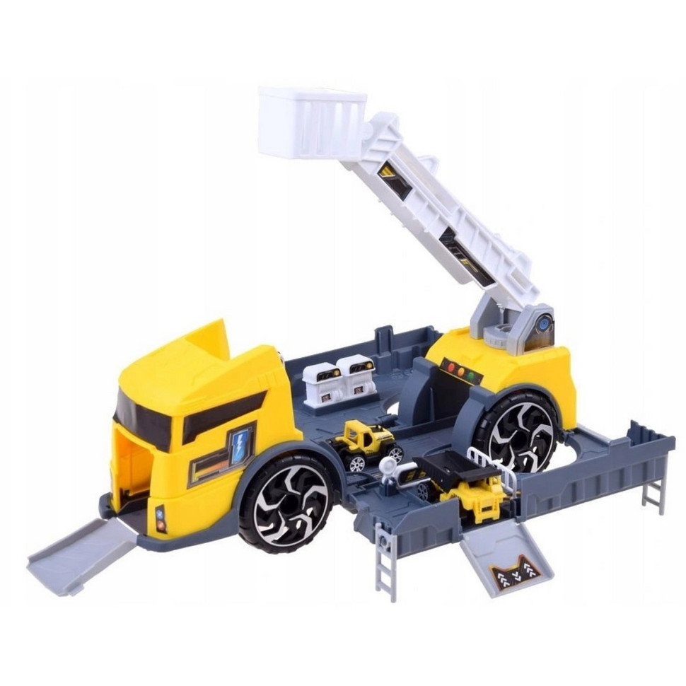 Игрушечный трейлер с контейнером P905-A и краном Винница - изображение 8