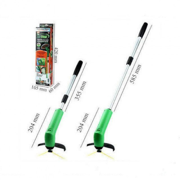 Садовий триммер для трави та кущів Zip Trim, Електричний тріммер з ліскою для саду VA-98 Львів - фото 4