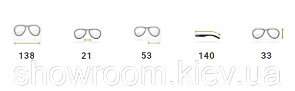 Жіночі сонцезахисні окуляри Ray Ban 4441 (6709) Lux Київ - фото 5