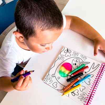 Набір для творчості Ses Книжка-розмальовка Пухнастики (0112S) Вінниця