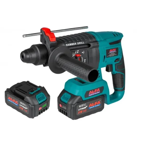 Перфоратор ALFA 21V BL – акумуляторний, 26 мм, 2.5 Дж, гарантія 36 міс Львів
