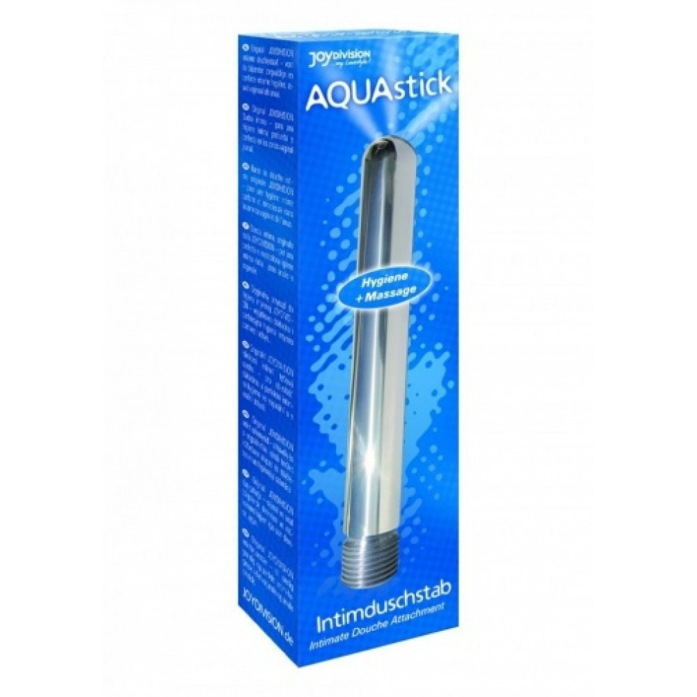 Анальний душ со шлангом Joy Division Aluminium Intimate Douche, стальной Sex Aura Киев - изображение 4