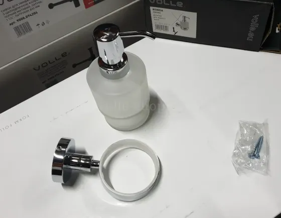 Дозатор для рідкого мила VOLLE RONDA cromo хром Київ