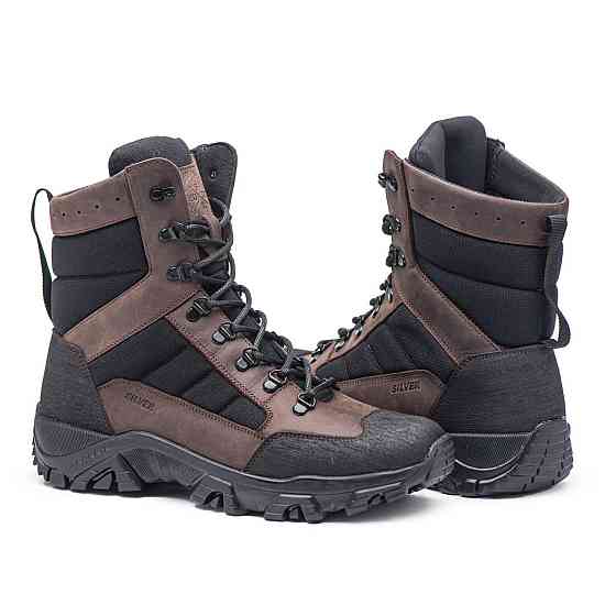 Тактичні берці зимові коричневі теплі водонепроникні взуття для ЗСУ поліції ДСНС охорони та полювання 43 (28,5) Харків