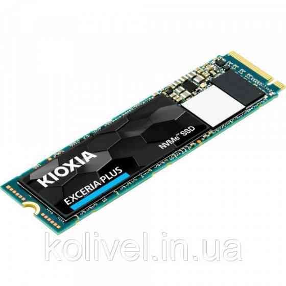 SSD 2TB Kioxia Exceria Plus G2 M.2 2280 NVMe PCIe Gen3x4, Retail (LRD20Z002TG8) Київ