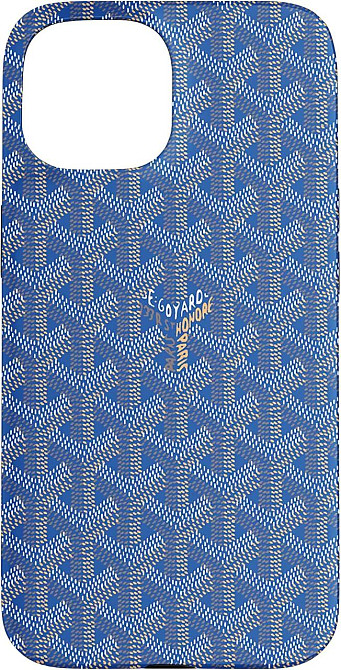 Чохол iPhone 15 Синій геометричний Blue Pattern PC/TPU 2‑частинний захист від падінь друк США Київ - фото 1