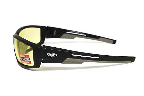 Окуляри захисні Global Vision Sly (yellow), жовті Запоріжжя