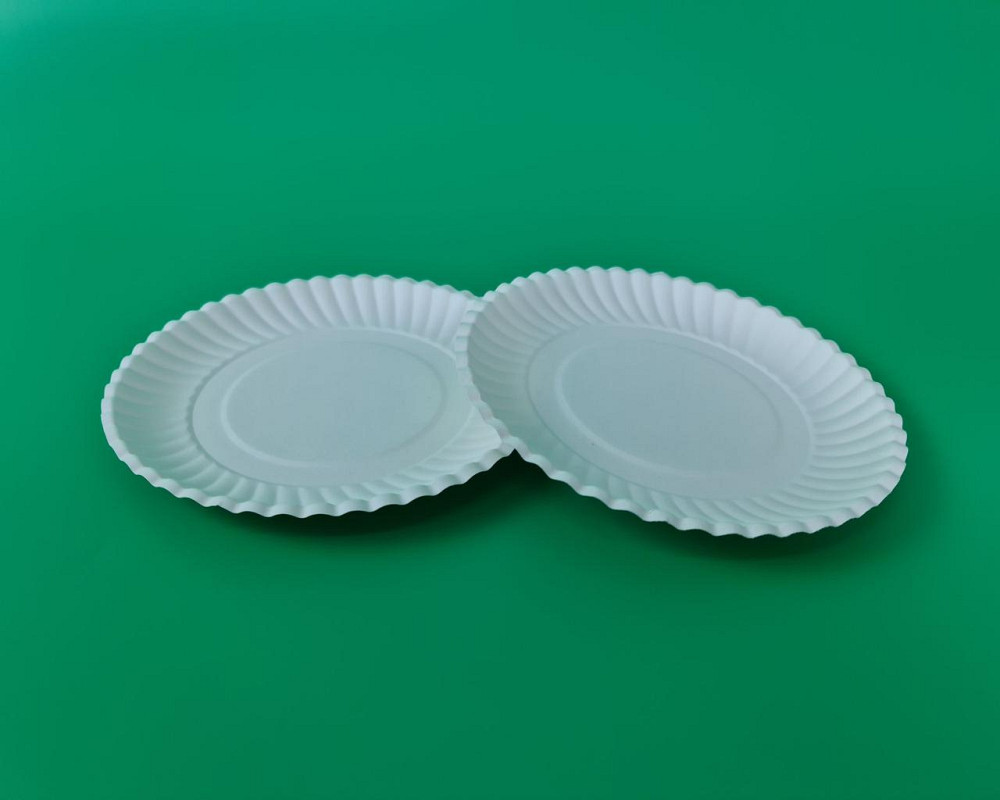 Тарілка паперова біла D-18 см (100)* (100 шт.) Харків - фото 1