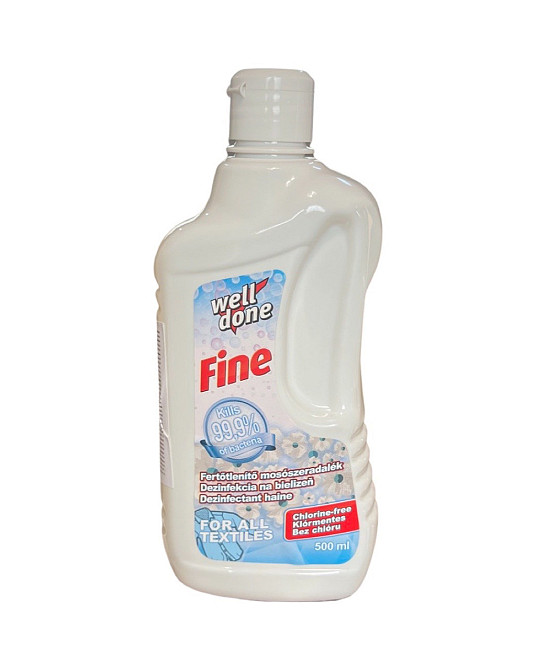 Відбілювач для білих тканин Well Done Fine White Guard 500 мл Виноградов - изображение 1