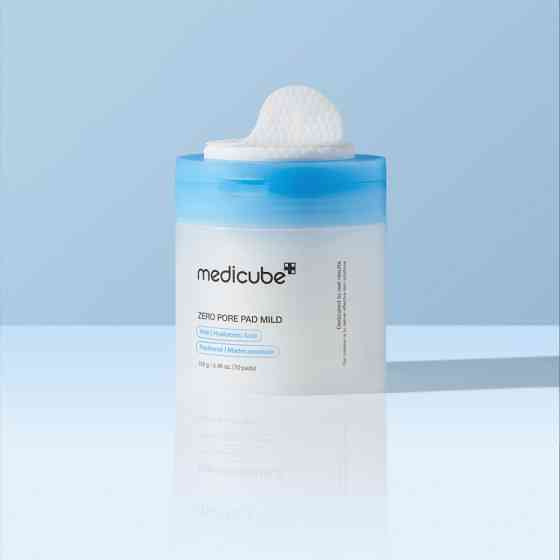 Пилинг-педы с глюконолактоном и мадекасосидом для чувствительной кожи Zero Pore Pad Mild Medicube 70 шт. Киев
