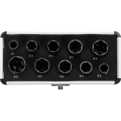 Екстрактор Yato YT-06031 набір для пошкодженіх болтів (YT-06031) Вінниця - фото 1