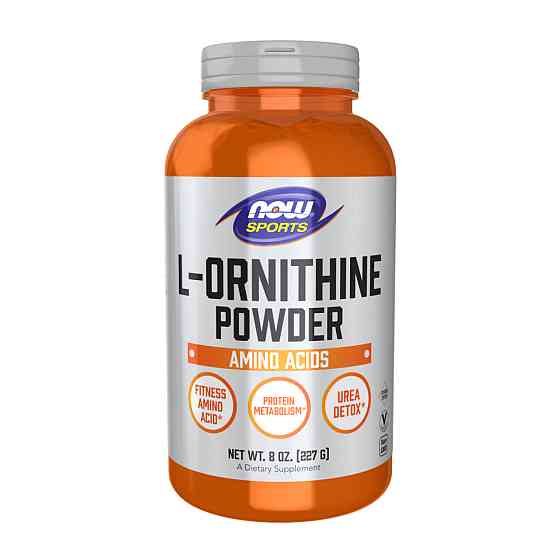L-орнітин Now Foods L-Ornithine Powder - 227g Луцьк