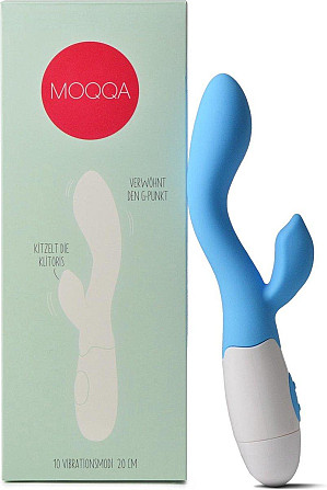 Вібратор MOQQA Island Rabbit для жінок та пар Дніпро - фото 1