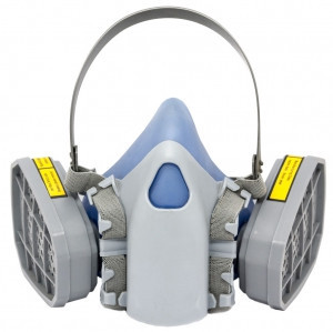 Респиратор Сталкер-2 с двумя картриджами (аналог респиратора 3М модель 7500) Полтава - изображение 1