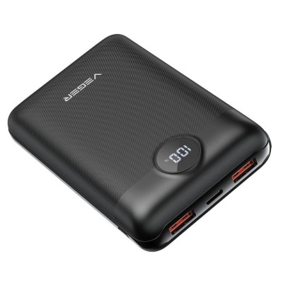 Батарея универсальная VEGER 20000mAh S20 22.5W PD/3/0 QC/3.0 black (6970453554198) Винница - изображение 1