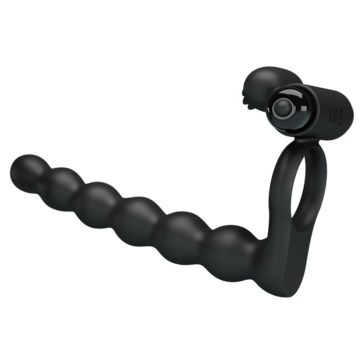 Насадка на член - Pretty Love Hercules Penis Sheath III Black Sex Aura Київ - фото 4