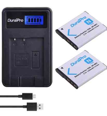 Комплект акумуляторів DuraPro NP-BN1 для Sony Cyber-shot + LCD USB зарядний пристрій Луцьк