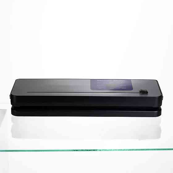 Вакууматор побутовий сенсорний для сухих і вологих продуктів 120 Вт із вбудованим різаком пакувальник вакуумний HP-11-29BL Коломия