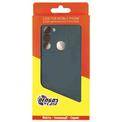 Чехол для мобильного телефона Dengos Tecno Spark GO 2022 Case + Glass (Green) (DG-KM-87) Винница