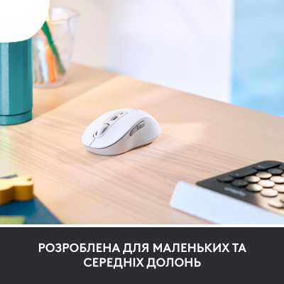 Мышка Logitech Signature M650 Wireless for Business Off-White (910-006275) Винница - изображение 4