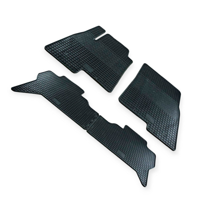 Килимки салону автомобіль Mitsubishi Pajero Wagon IV (2007-) борт 1 см, євроклітина Polytep Мукачево - фото 1