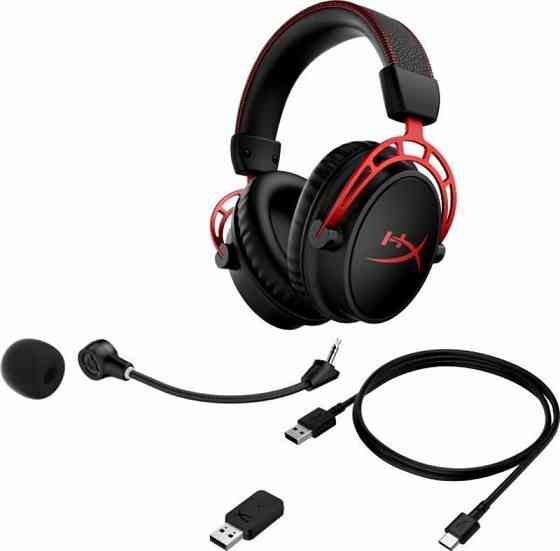 Гарнітура HyperX Cloud Alpha Wireless Black/Red (4P5D4AA) ( Червоний ) Харьков