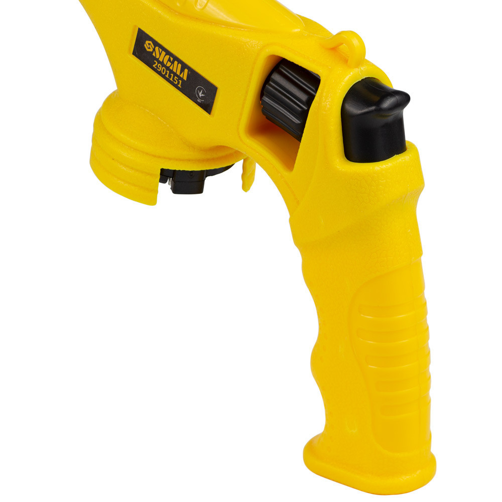 Водка газовая турбо 360° с керамическим соплом, пьезоподжигом и рукояткой Ø22мм 260мм SIGMA (2901151) Ровно - изображение 5