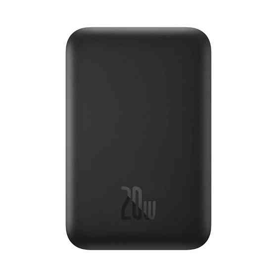 Павербанк 6000 mAh Baseus Mini Air 20W быстрая зарядка магнитная беспроводная зарядка Cluster Black power bank повербанк Одесса