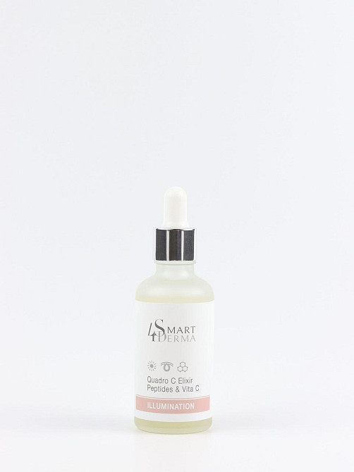 Мультипептидний еліксир із вітаміном C Smart4Derma Illumination, 50 мл Дніпро - фото 1