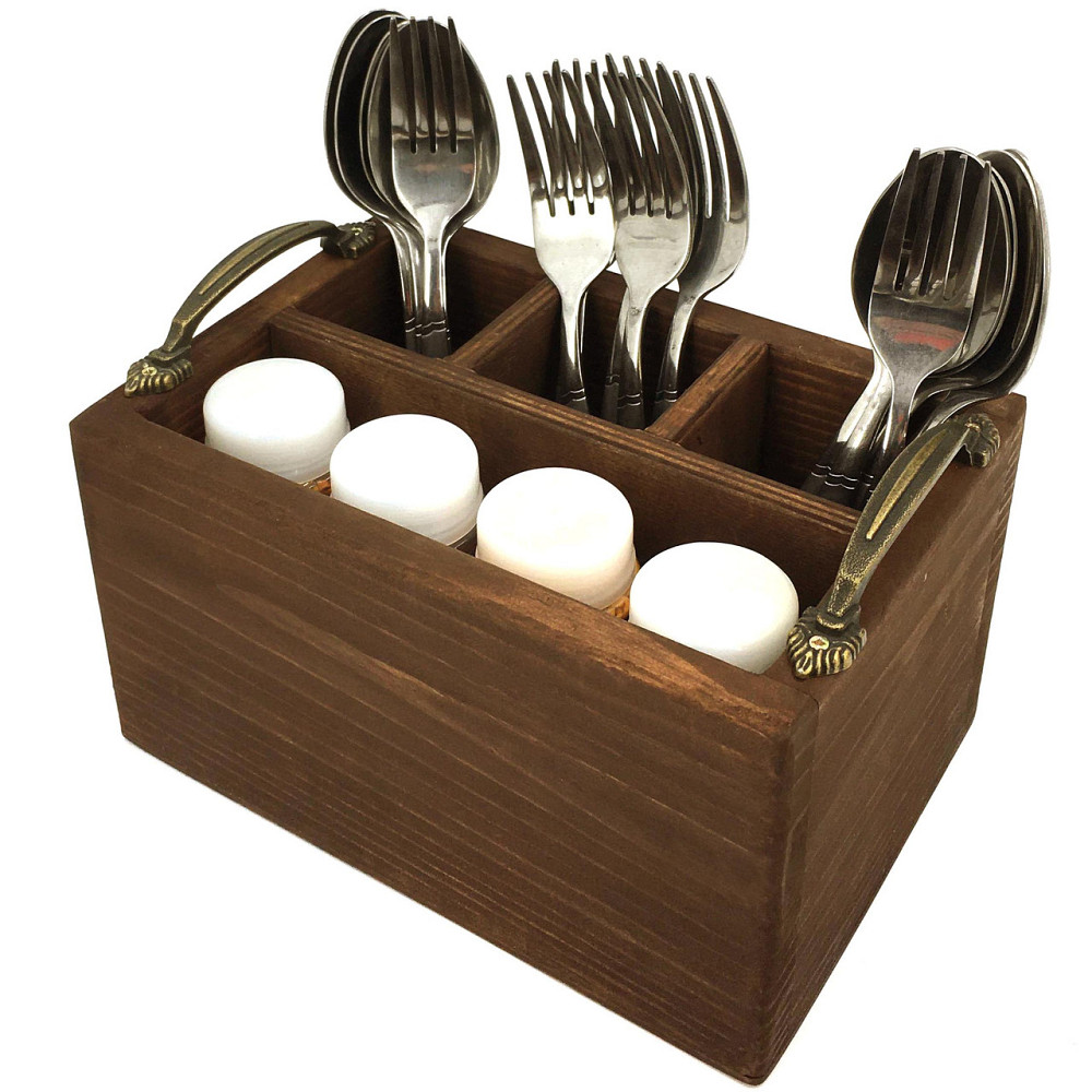 Підставка для столових приладів "Полло" капучино Миколаїв - фото 1